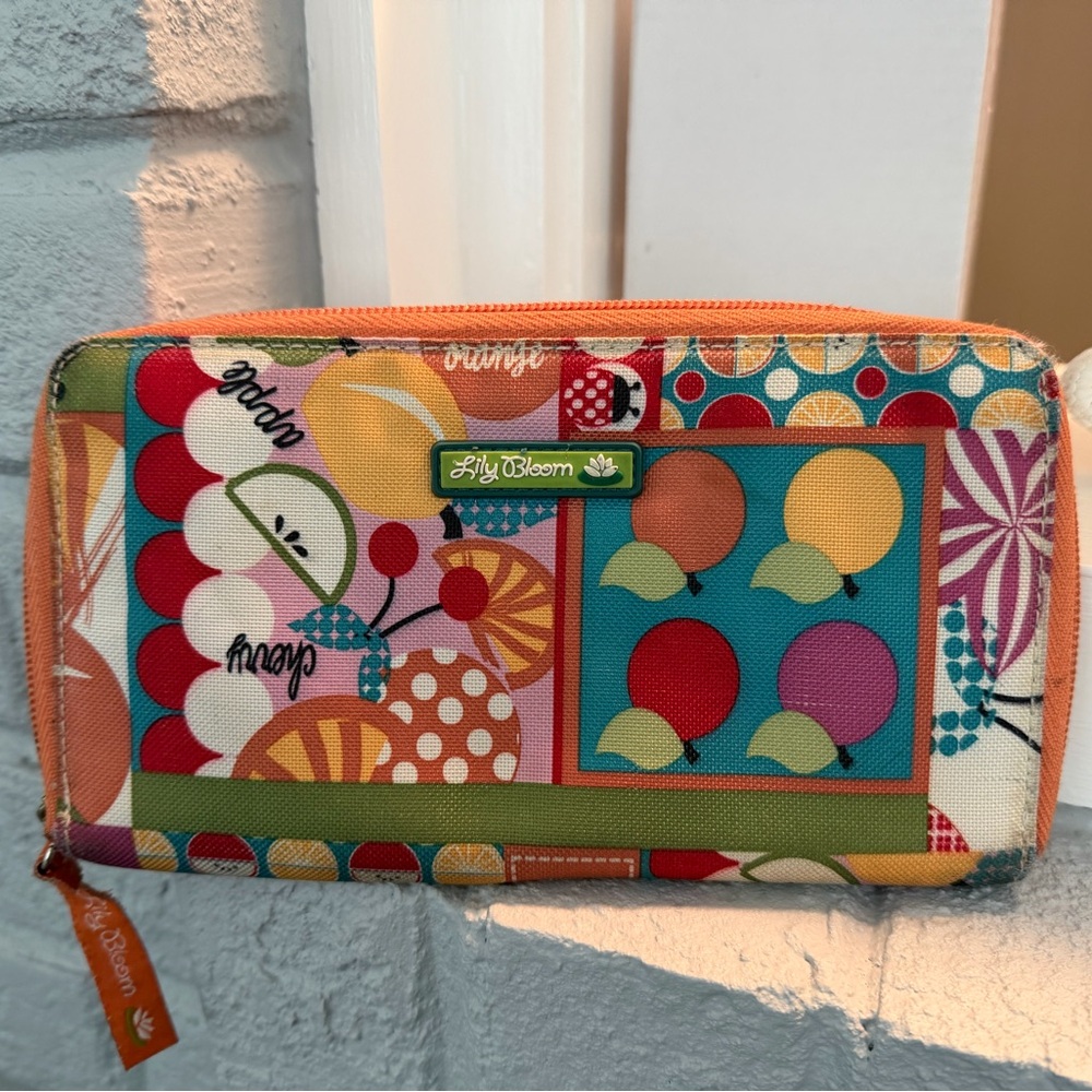 Colorful Lily Bloom Wallet